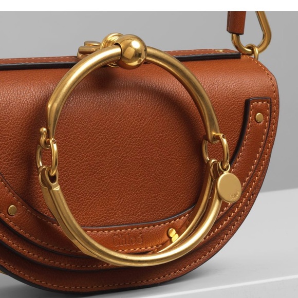 SOLD! Small Nile minaudière smooth calfski Brown - Picture 3 of 5